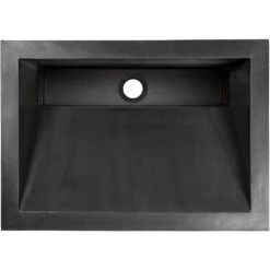 Linkasink 21" Rectangular Concrete Drop In Bathroom Sink