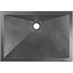 Linkasink 20" Rectangular Concrete Undermount Bathroom Sink