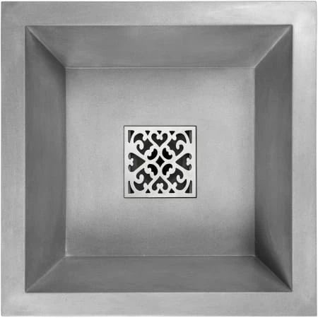 Linkasink 16" Square Concrete Drop In Bathroom Sink - Image 3