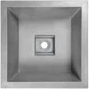 Linkasink 16" Square Concrete Undermount Bathroom Sink