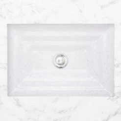 Linkasink 20" Circular Glass Undermount Bathroom Sink