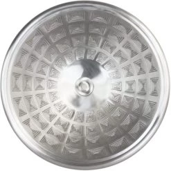 Linkasink Cast Bronze 17" Circular Yellow Bronze Drop In or Vessel Bathroom Sink