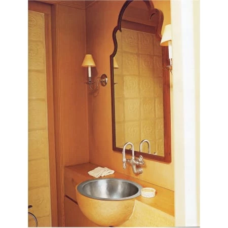 Linkasink Builders 16-1/2" Circular Drop In or Undermount Bathroom Sink - Image 3