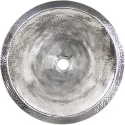 Linkasink Builders 16-1/2" Circular Drop In or Undermount Bathroom Sink