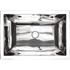 Linkasink Builders 20-1/4" Rectangular Drop In or Undermount Bathroom Sink