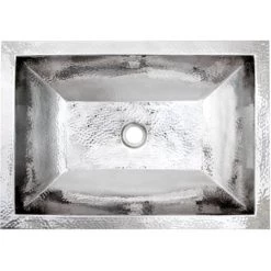 Linkasink Builders 20-1/4" Rectangular Drop In or Undermount Bathroom Sink