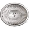Linkasink Cast Bronze 18-1/2" Circular Yellow Bronze Drop In or Undermount Bathroom Sink