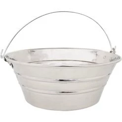 Linkasink Hammered Metals 17" Circular Vessel Bathroom Sink