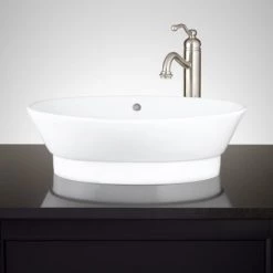 Signature Hardware Riona 20" Vitreous China Vessel Bathroom Sink