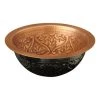 Signature Hardware Alexandria 16" Copper Drop In or Undermount Bathroom Sink