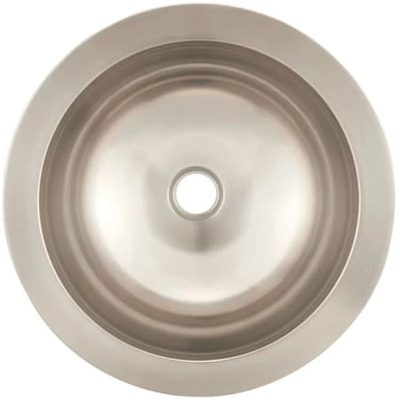 Signature Hardware Tamarisk 16" Double Wall Stainless Steel Vessel Sink - Image 4