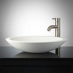 Signature Hardware Rigel 21" Resin Vessel Bathroom Sink