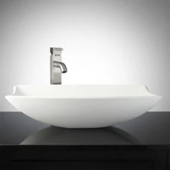 Signature Hardware Centauri 24" Resin Vessel Bathroom Sink