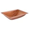 Signature Hardware 20" Copper Undermount Bathroom Sink