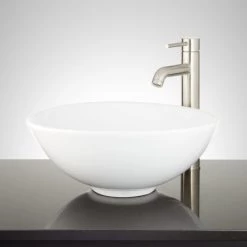 Signature Hardware Gerlache 17" Vitreous China Vessel Bathroom Sink
