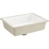 Signature Hardware Euric 20" Vitreous China Undermount Bathroom Sink
