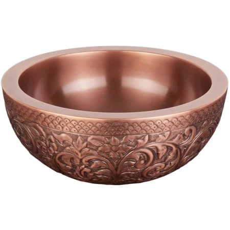 Signature Hardware Lenora 14" Copper Vessel Bathroom Sink - Image 2