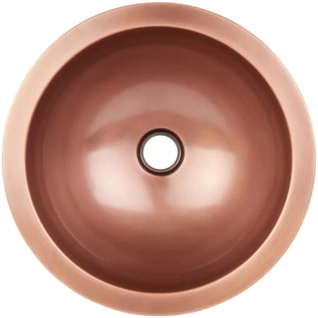 Signature Hardware Lenora 14" Copper Vessel Bathroom Sink - Image 4