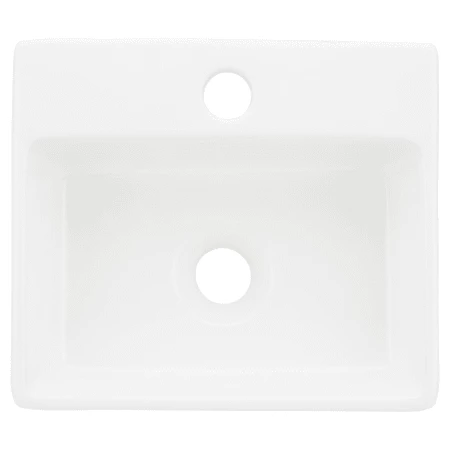 Signature Hardware Corrie 13" Vitreous China Wall Mounted Bathroom Sink with 1 Faucet Hole - Image 2