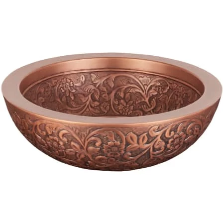 Signature Hardware Coram 18" Copper Vessel Bathroom Sink - Image 2