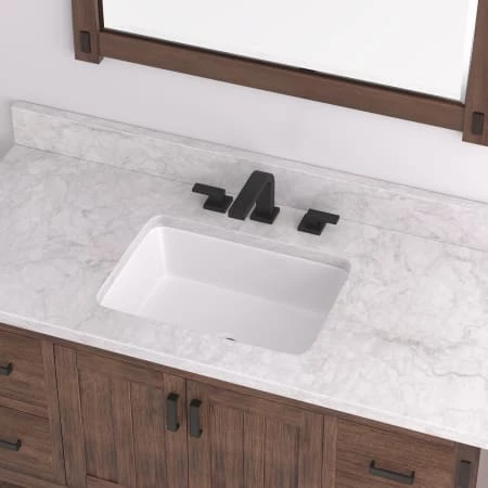 Signature Hardware Euric 20" Vitreous China Undermount Bathroom Sink - Image 6